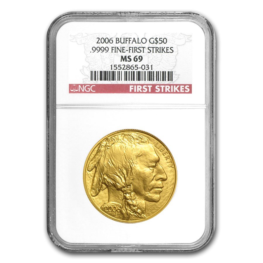 APMEX	2006 1 oz Gold Buffalo MS-70 NGC