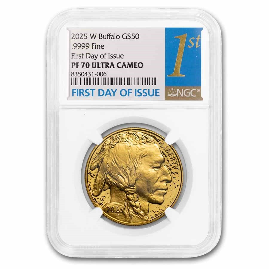 2025-W 1 oz Proof Gold Buffalo PF-70 NGC (First Day of Issue)