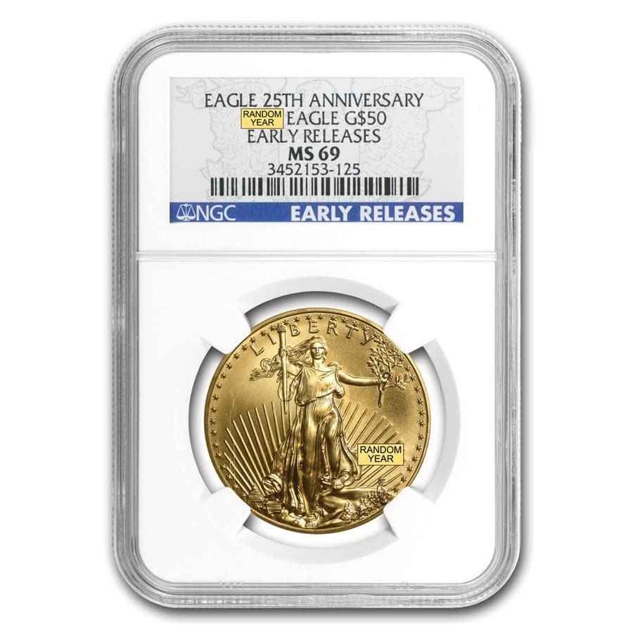 2026 1 oz American Gold Eagle MS-69 NGC (Early Releases)