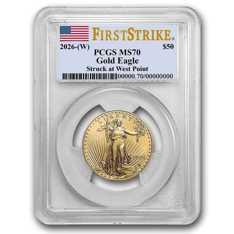 2026-(W) 1 oz American Gold Eagle MS-70 PCGS (FirstStrike®)
