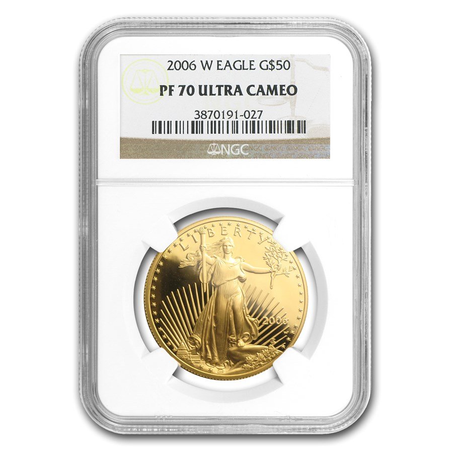 2006-W 1 oz Proof American Gold Eagle PF-70 UCAM NGC