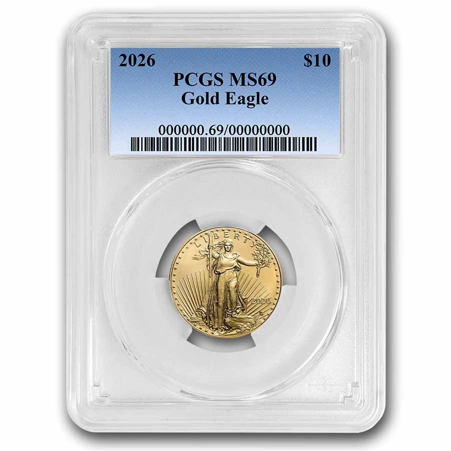 2026 1/4 oz American Gold Eagle MS-69 PCGS