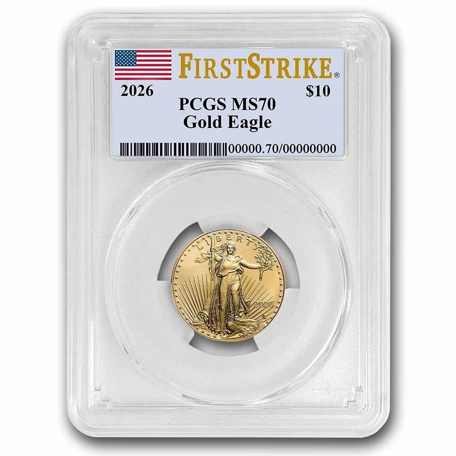 2026 1/4 oz American Gold Eagle MS-70 PCGS (FirstStrike®)