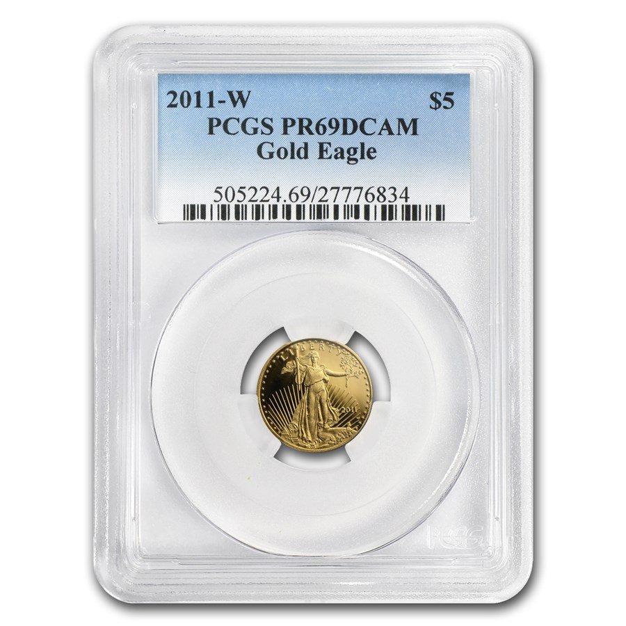 2011-W 1/10 oz Proof American Gold Eagle PR-70 PCGS