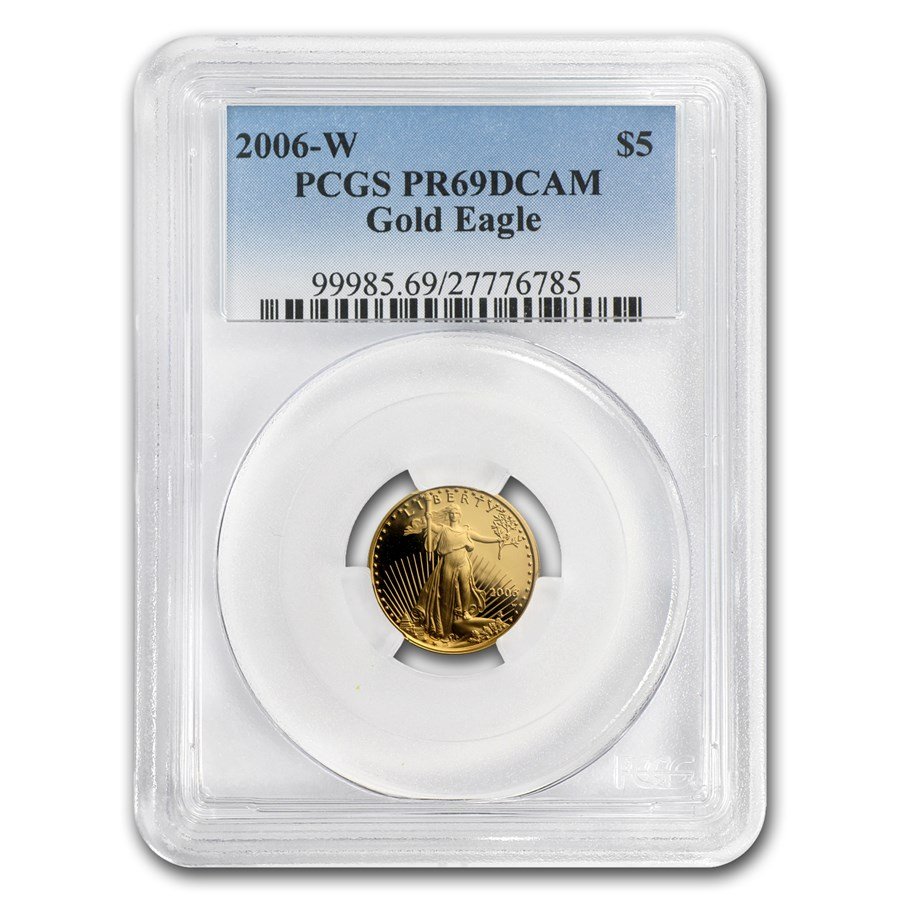 2006-W 1/10 oz Proof American Gold Eagle PR-69 DCAM PCGS
