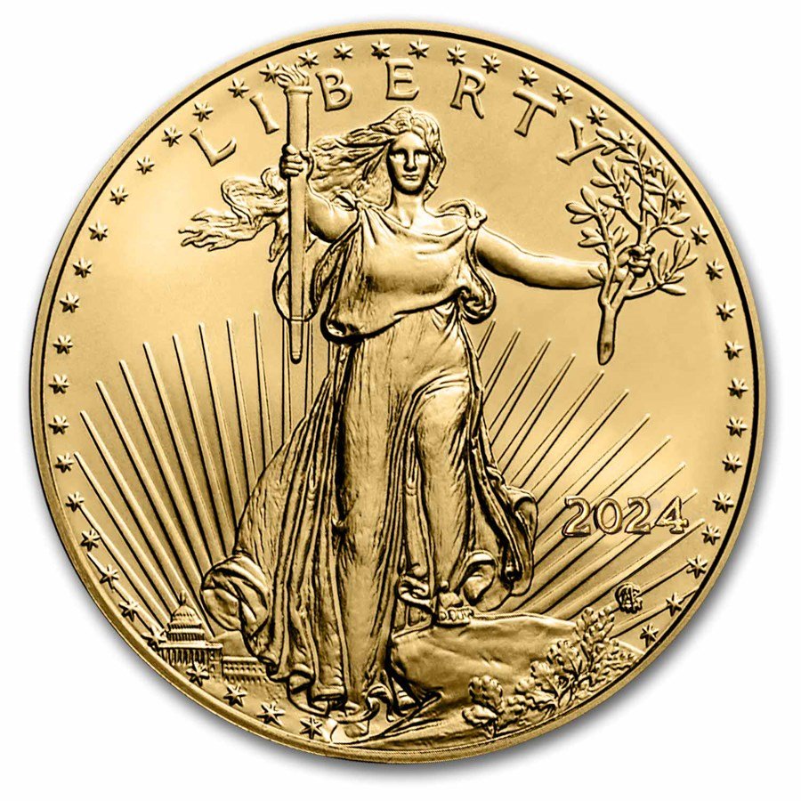 2024 1/10 oz American Gold Eagle (MintDirect® Single)