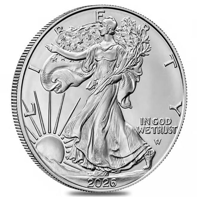 2026 1 oz Silver American Eagle PCGS MS 69 FS (Flag)