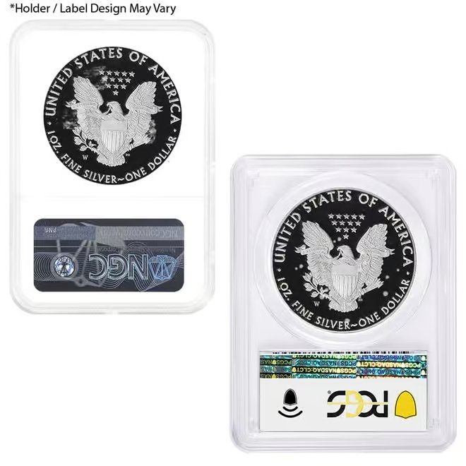 MILKY - 1 oz Proof Silver American Eagle NGC / PCGS PF 70 (Random Year)