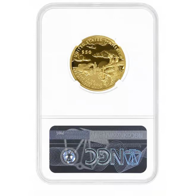 2025-W US Mint 1/2 oz DC Comics Superman Proof Gold Coin NGC PF 70 UCAM