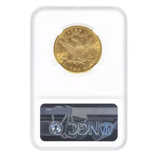 1895-O $10 Liberty Head Eagle Gold Coin NGC MS 62