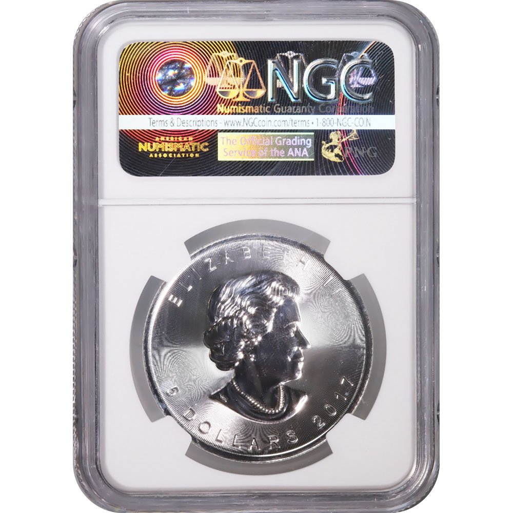 Certified 2016 Silver Maple Leaf 1 oz MS69 NGC