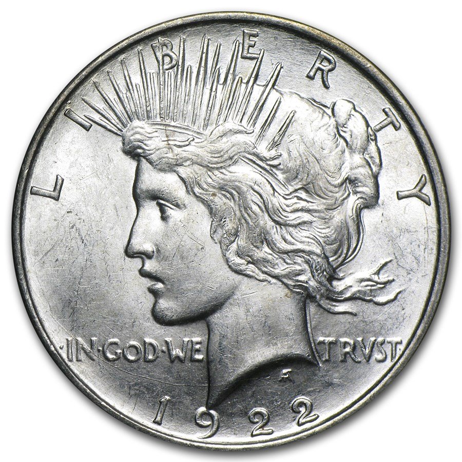 1923 D Peace Silver Dollar