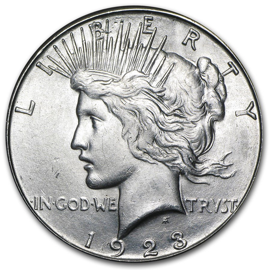 1923 S Peace Silver Dollar