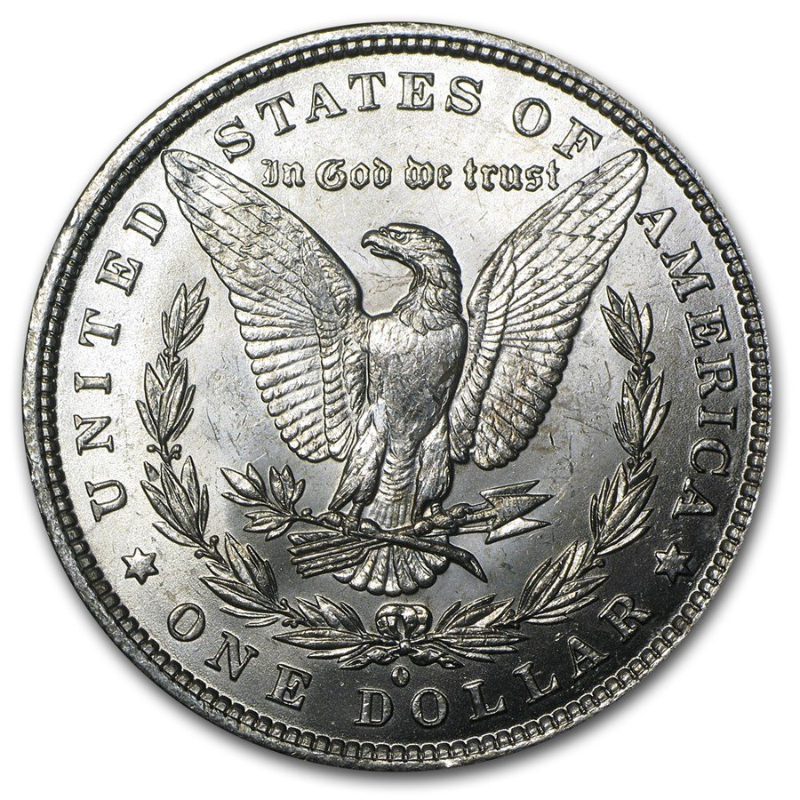 1882 O Morgan Silver Dollar