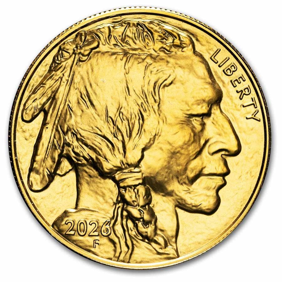 2026 1 oz Gold Buffalo (MintDirect® Premier Single + PCGS F