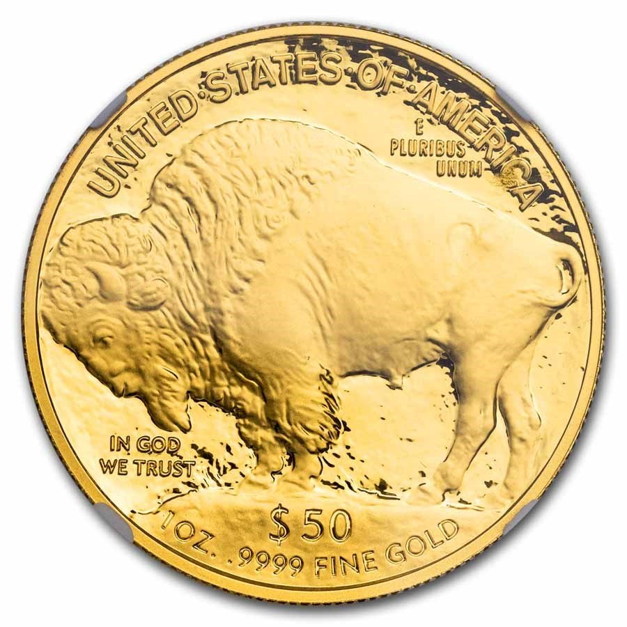 2021-W 1 oz Proof Gold Buffalo PF-70 NGC Short Description Full Description