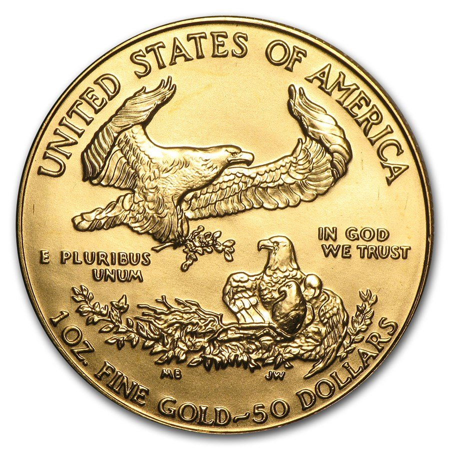 1990 1 oz American Gold Eagle BU (MCMXC)