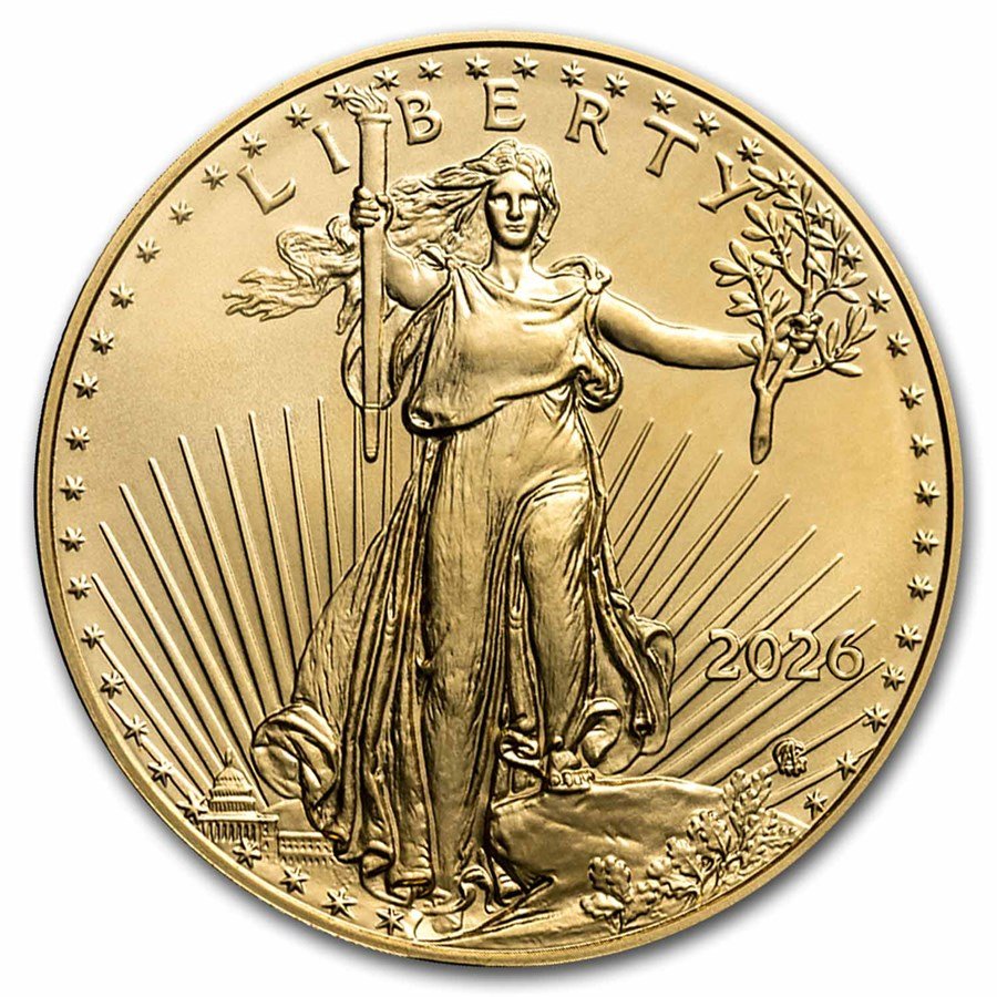2026 1 oz American Gold Eagle MS-70 PCGS