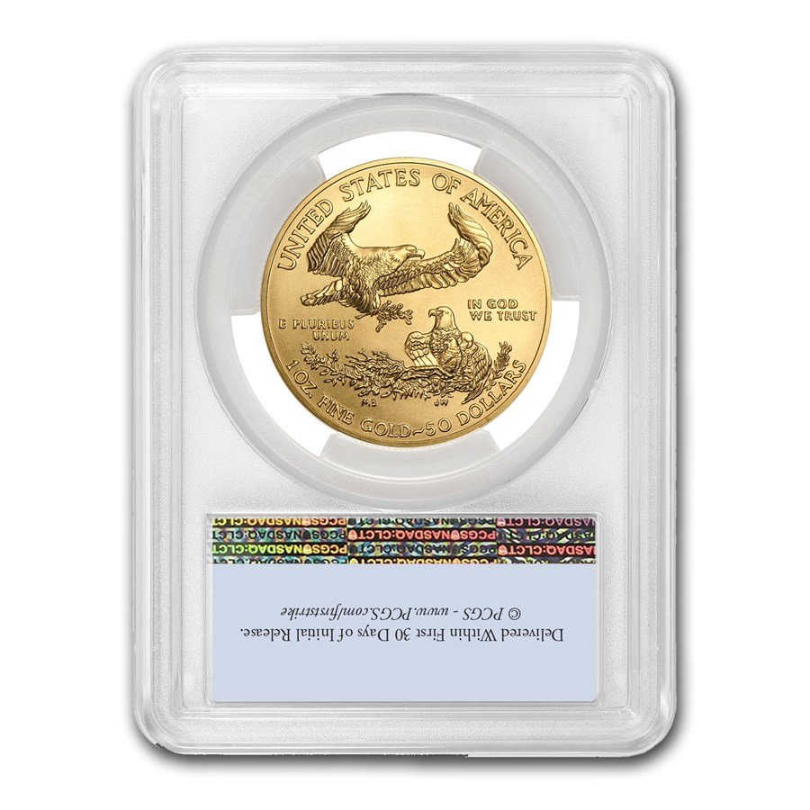 2021 1 oz American Gold Eagle (Type 1) MS-70 PCGS (FirstStrike®)