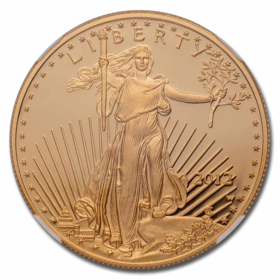 2012-W 1 oz Proof American Gold Eagle PF-70 UCAM NGC