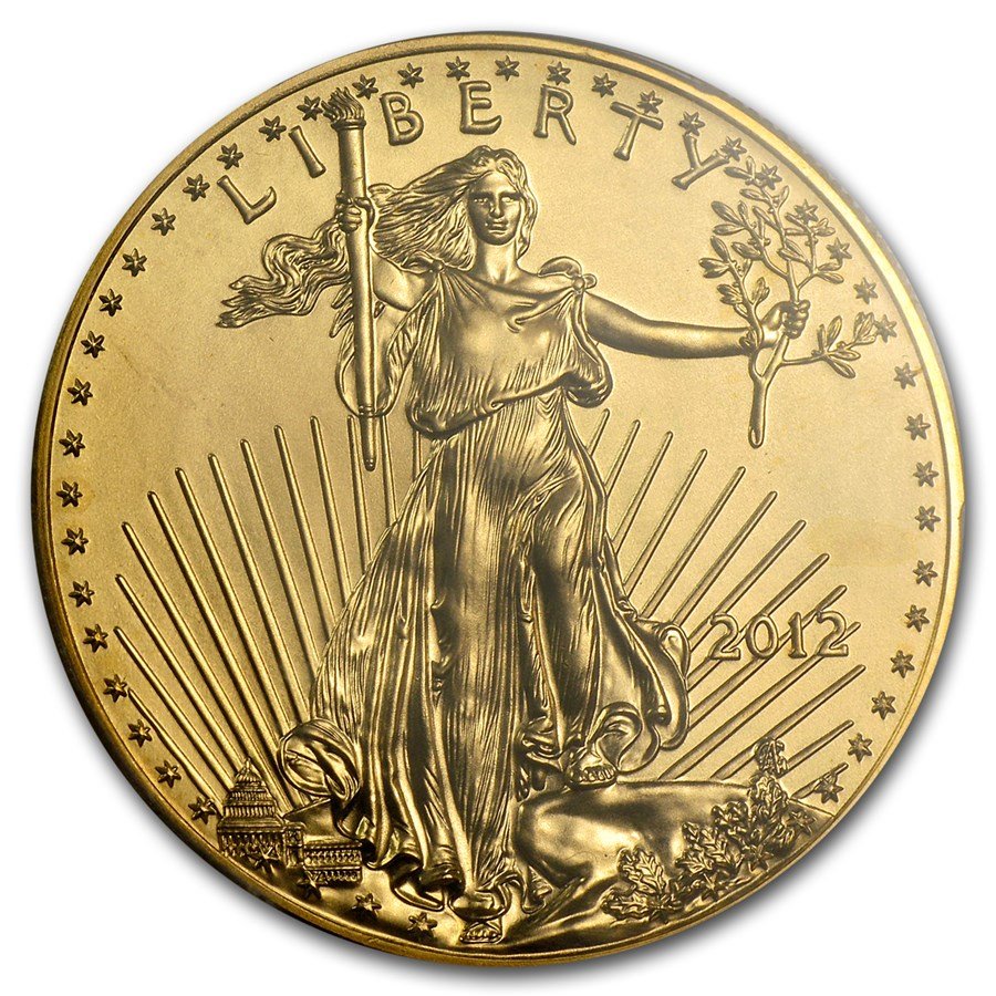 2012 1 oz American Gold Eagle MS-70 PCGS (FS)