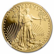 2011-W 1 oz Proof American Gold Eagle PF-70 UCAM NGC