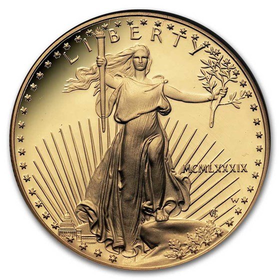 1989-W 1 oz Proof American Gold Eagle PF-69 NGC