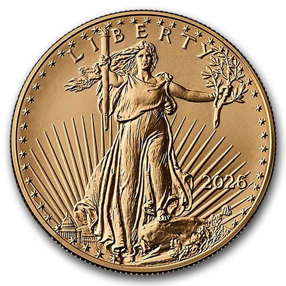 2026 1/2 oz American Gold Eagle MS-70 NGC (ER, 40th Anniversary)