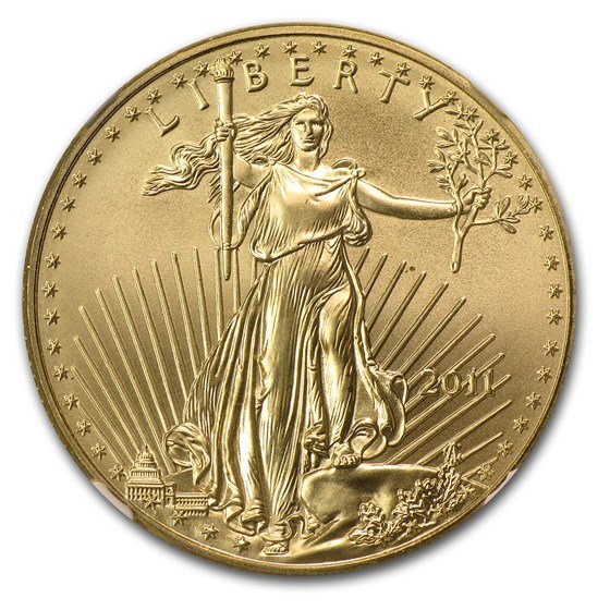 2011 1/2 oz American Gold Eagle MS-70 NGC