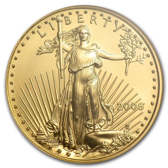 2006 1/2 oz American Gold Eagle MS-70 NGC