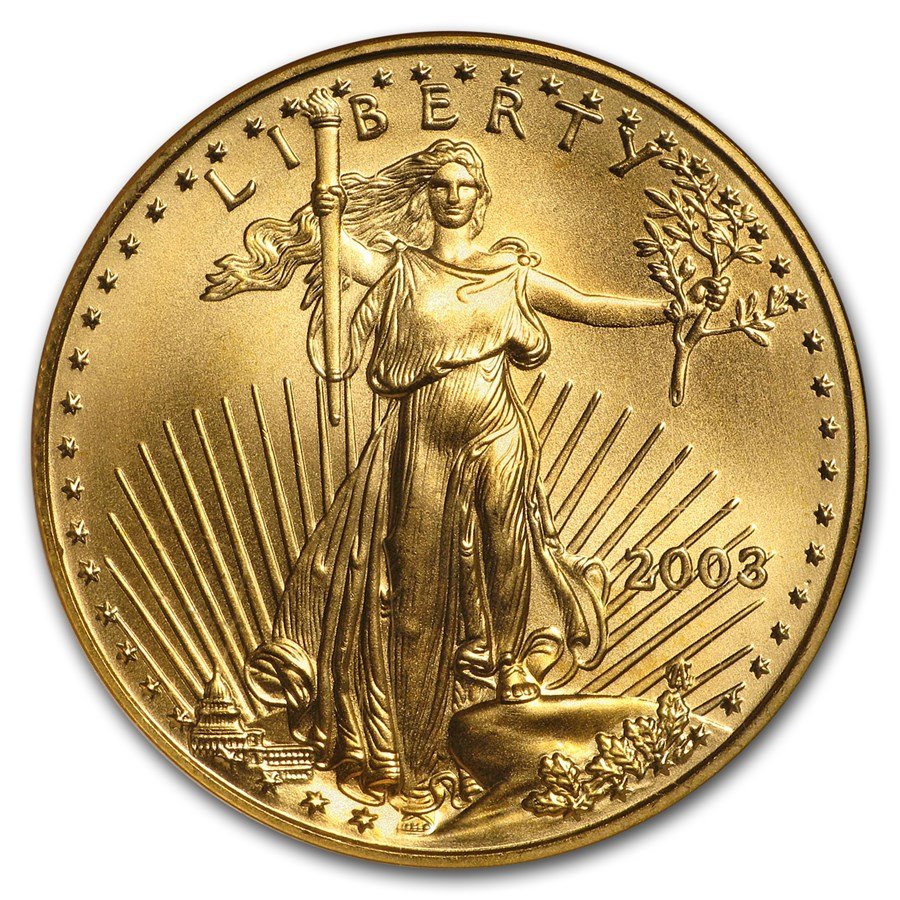 2003 1/2 oz American Gold Eagle MS-69 NGC