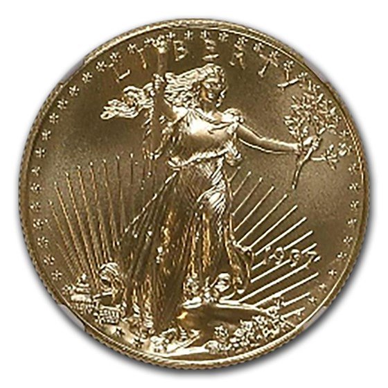 1997 1/2 oz American Gold Eagle MS-70 NGC