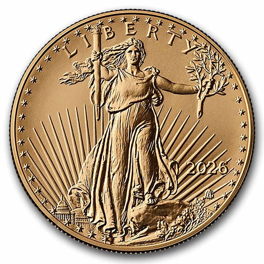 2026 1/4 oz American Gold Eagle MS-70 NGC (ER, 40th Anniversary)