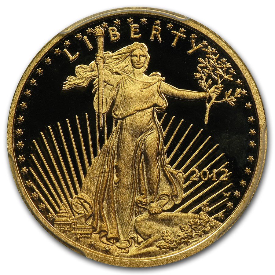2012-W 1/4 oz Proof American Gold Eagle PR-70 PCGS