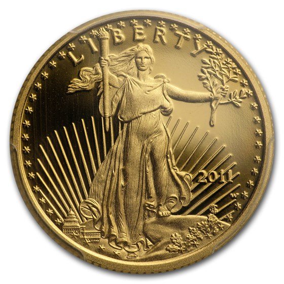 2011-W 1/4 oz Proof American Gold Eagle PR-70 PCGS