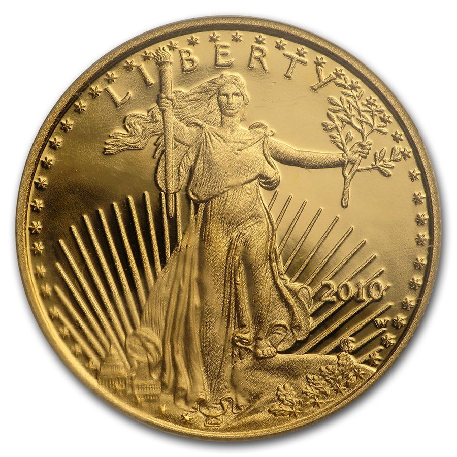 2010-W 1/4 oz Proof American Gold Eagle PR-70 PCGS (FirstStrike®)