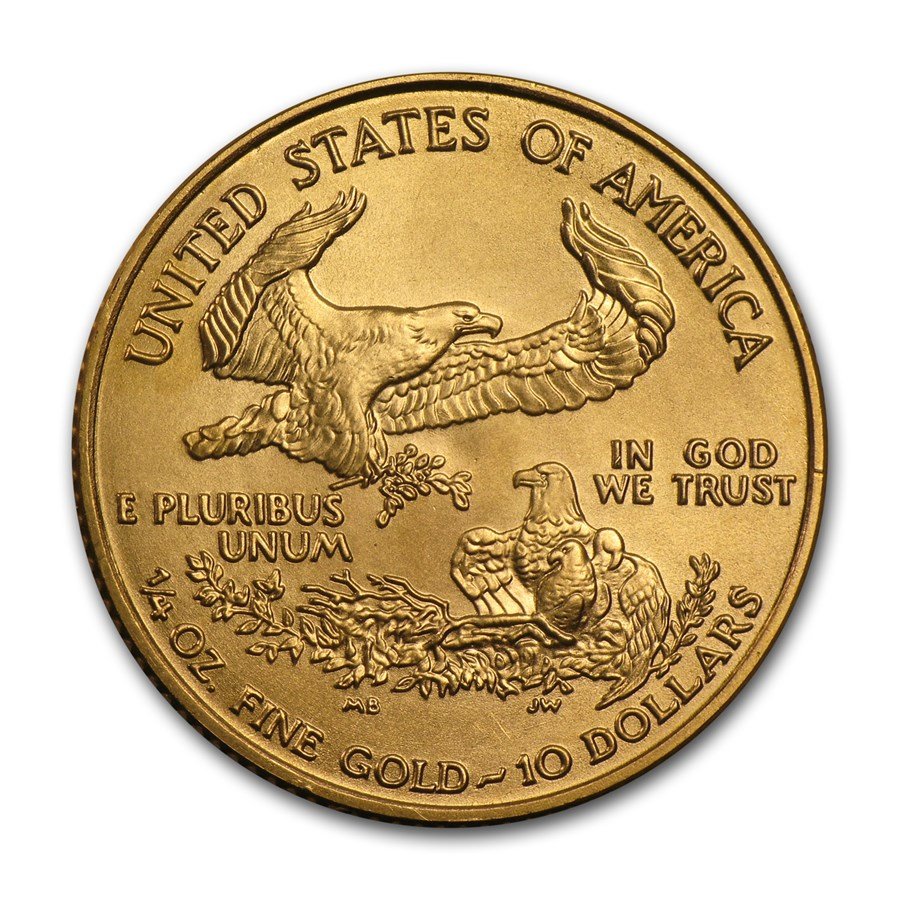 2002 1/4 oz American Gold Eagle BU