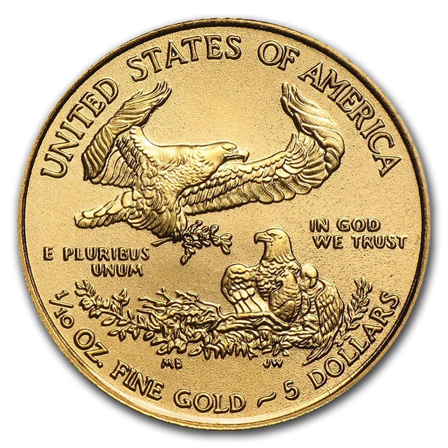 2019 1/10 oz American Gold Eagle BU