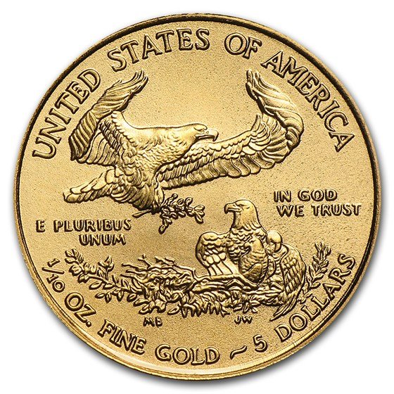 2015 1/10 oz American Gold Eagle BU