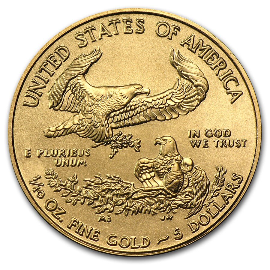 2012 1/10 oz American Gold Eagle BU