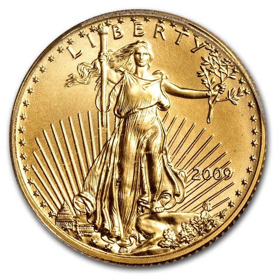 2009 1/10 oz American Gold Eagle MS-69 PCGS (FirstStrike®)