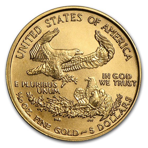 2007 1/10 oz American Gold Eagle BU
