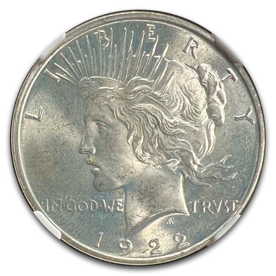 1922-D Peace Dollar MS-65+ NGC