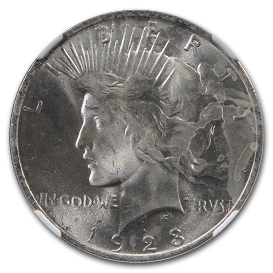 1923 Peace Dollar MS-65 NGC (Green Label)