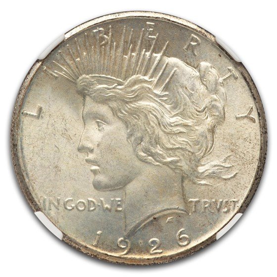 1926 Peace Dollar MS-66 NGC