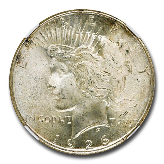 1926-S Peace Dollar MS-66+ NGC CAC