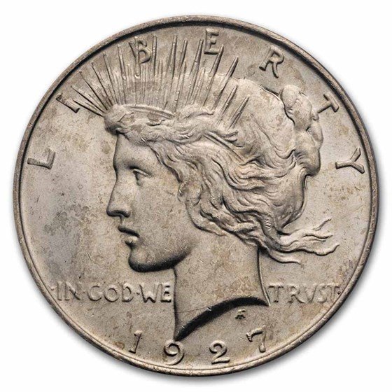 1927-D Peace Dollar MS-63 PCGS