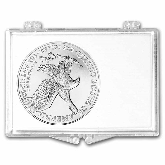 2025 1 oz Silver Eagle - w/Snap-Lock, Graduation Tassel Design