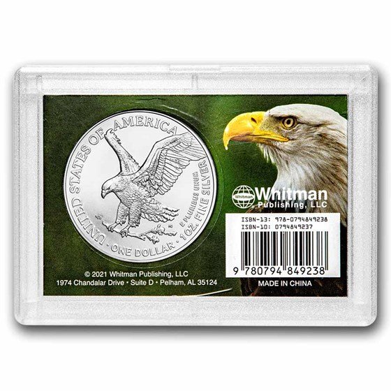 2025 1 oz Silver Eagle - w/Harris Holder, Yosemite Park Design
