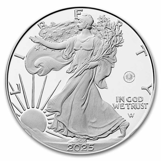 2025-W 1 oz Proof Silver Eagle PF-70 NGC (Laser Privy, ER)